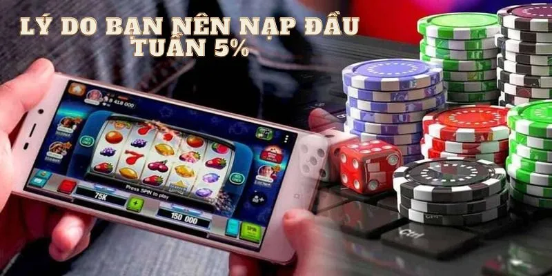 Nạp Đầu Tuần Thưởng 5% J88 – Ưu Đãi Tuần Mới Cực Hời Vì sao bạn nên tham gia nạp đầu tuần thưởng 5%